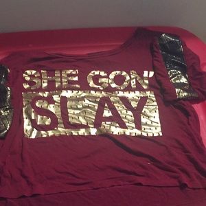 “She gon’ slay” shirt